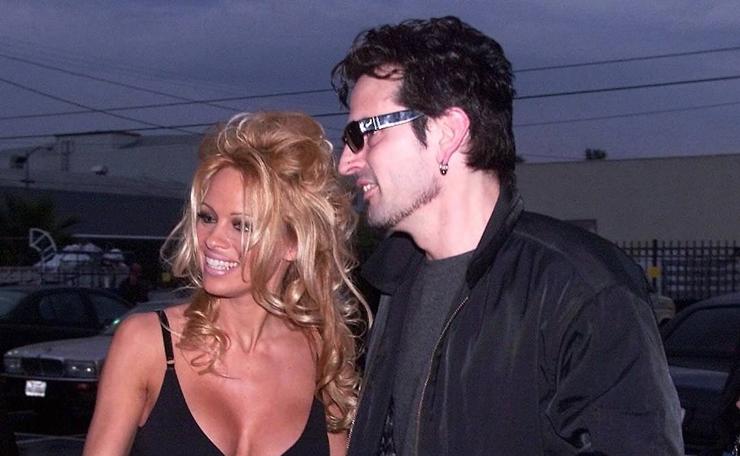 Pamela Anderson y Tommy Lee. Foto: Archivo AP