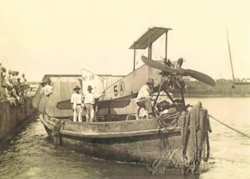 El olvidado "show" aéreo de Balbuena