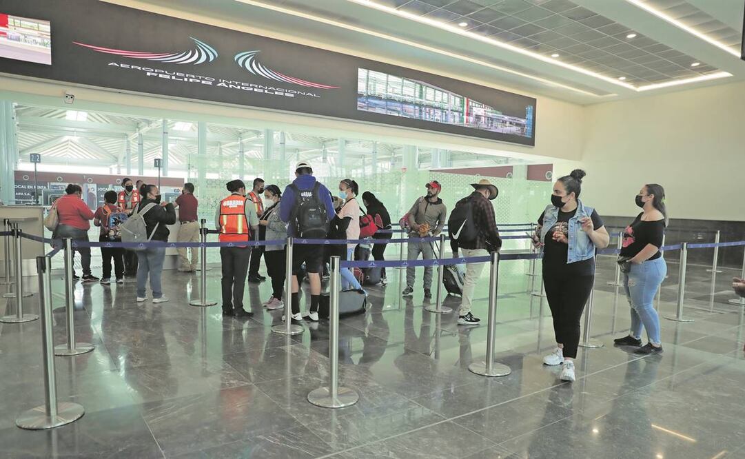 Aeropuerto Internacional Felipe Ángeles. Foto: Archivo EL UNIVERSAL