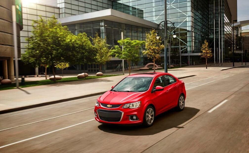 Sonic 2017. Foto: Chevrolet