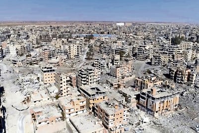Rusia: EU arrasó con Raqqa en Siria