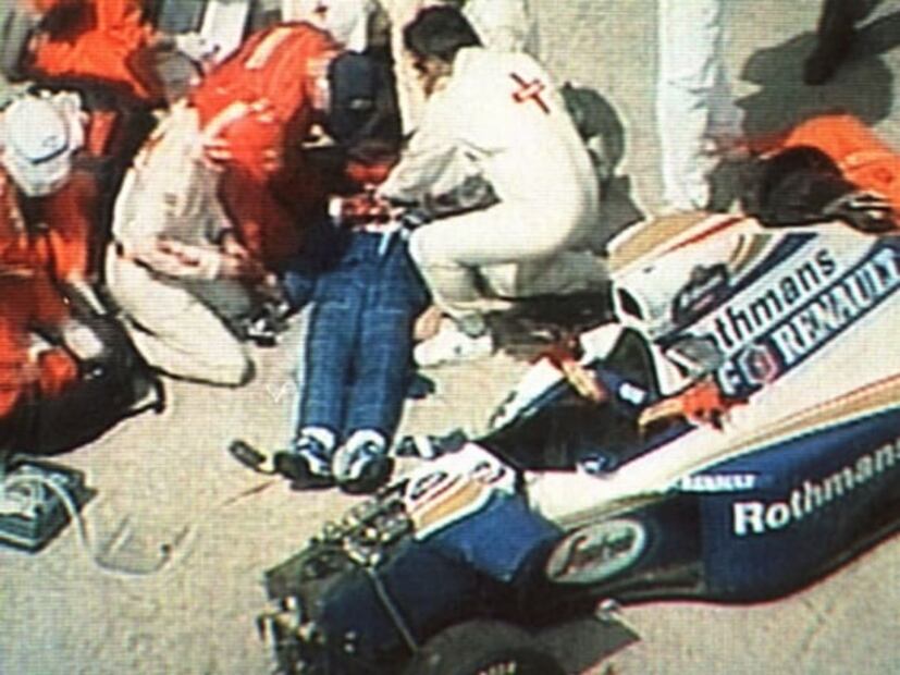 Érik Comas, el piloto que trato de salvar la vida de Senna y no pudo