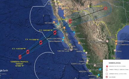 Activan Plan Marina en el noroeste del país por tormenta tropical “Sergio” 
