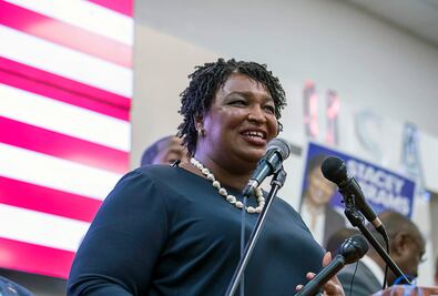 Stacey Abrams, luchando a contracorriente