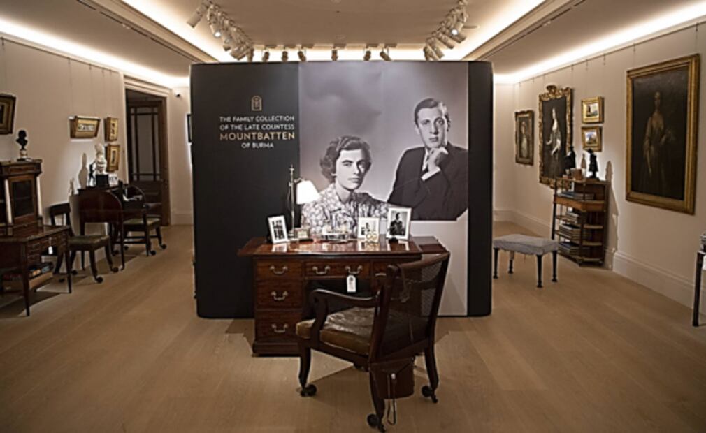 Subasta de la colección familiar de la difunta Condesa Mountbatten de Birmania