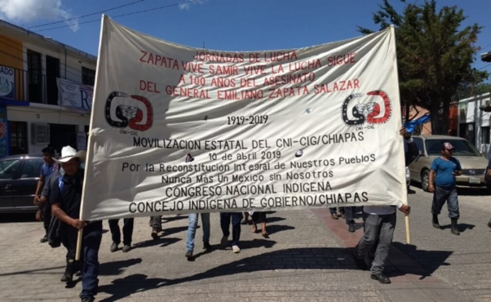 Conmemoran con protestas centenario luctuoso de Zapata en los estados