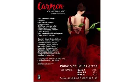La ópera "Carmen" cambia de dirección a pocos días de su estreno