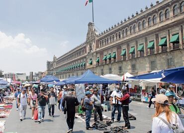 Aprovechan ambulantes plantón de la CNTE