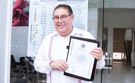 Víctor Mercado recibe constancia de mayoría como senador electo de Morena con más de 544 mil votos en Morelos