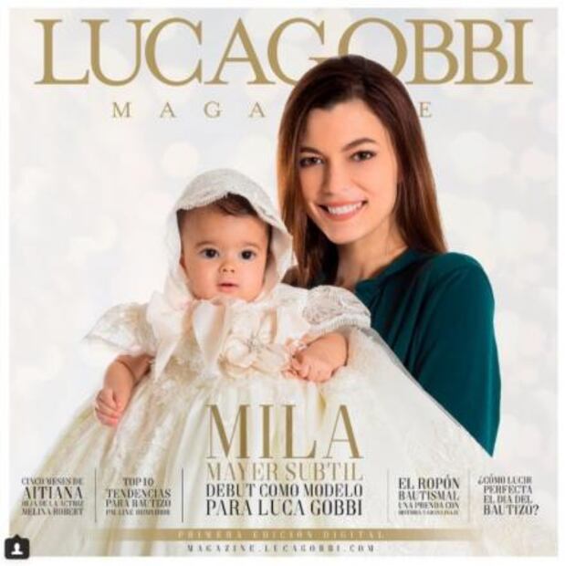 La nieta de Bárbara Mori debuta como modelo