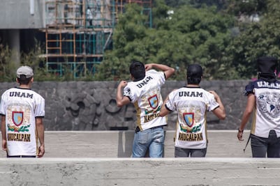 Porros del CCH Vallejo piden diálogo y ser escuchados