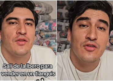 TikTok: Joven se gradúa de la Ibero y se convierte en exitoso tianguista; "mi mamá está orgullosa"