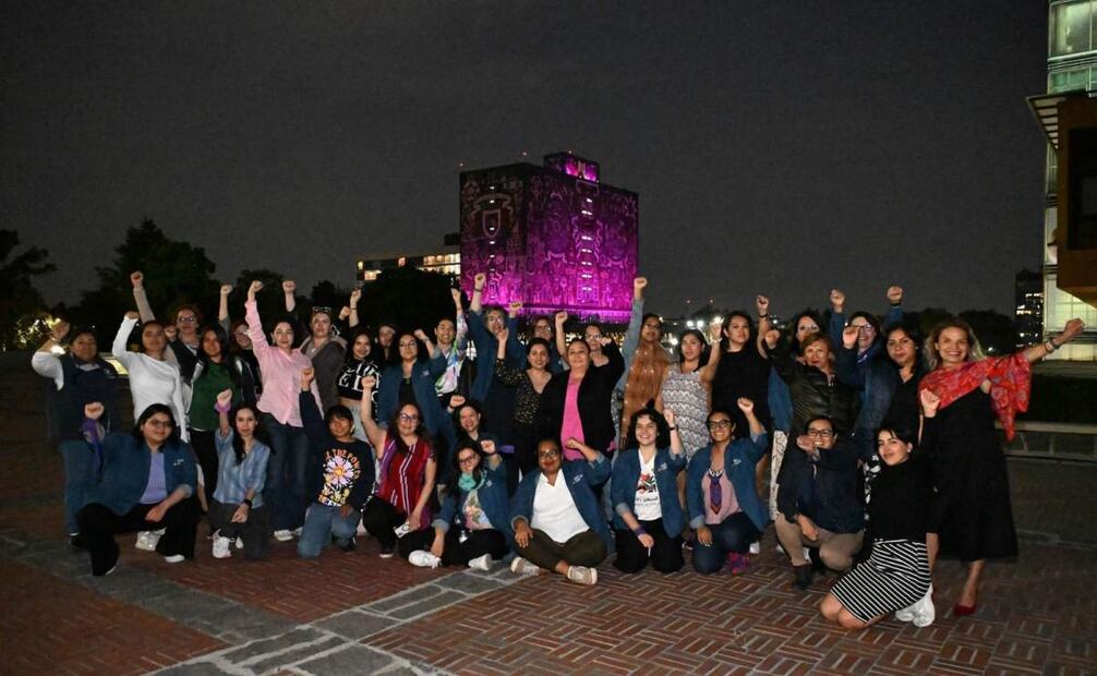 UNAM conmemora el 8M. Foto: Especial