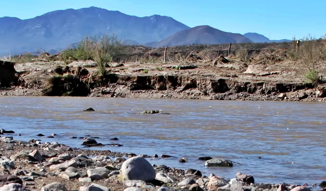 Contaminación del Río Sonora. Foto: captura de pantalla