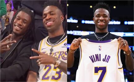 VIDEO: Eduardo Camavinga y Vinicius Júnior se olvidan del Real Madrid y disfrutan de la NBA