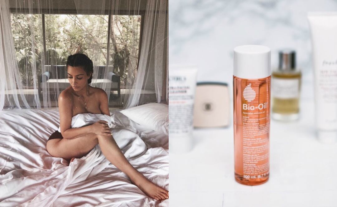 Foto: Instagram kimkardashian/ instagram biooilusa