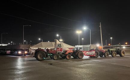 Agricultores continúan bloqueando cruces fronterizos de carga en Ciudad Juárez; autoridades analizan afectaciones