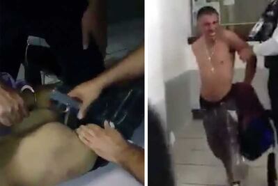 Le encuentran arma en glúteos