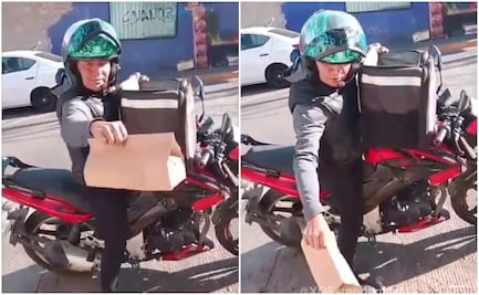 Mujer se queja de repartidor de app de comida tras no recibir su pedido en las manos; video genera debate en redes