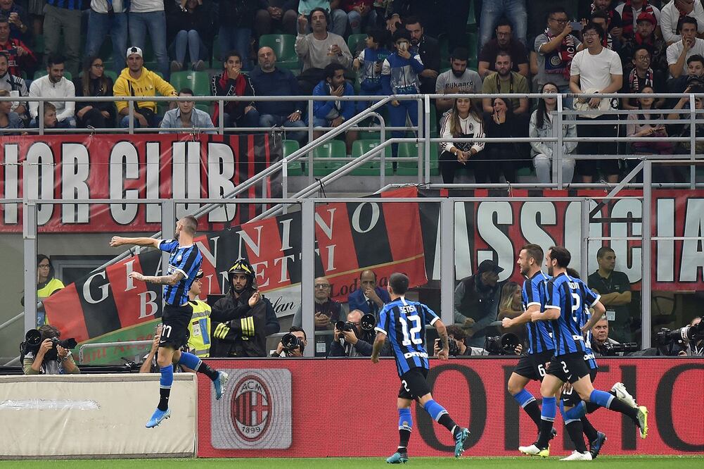 El Inter de Milan celebra el primer gol - Foto: Especial