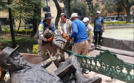 Ceci Flores habla sobre retiro de esculturas del "Ché" Guevara y Fidel Castro; "A nuestros hijos también tenemos que sacarlos con excavadoras"