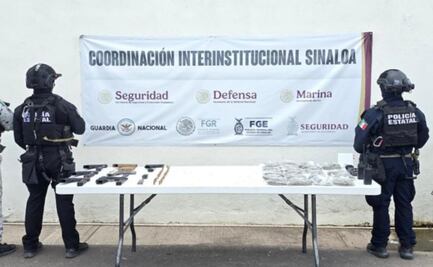 Tras conato de riña en penal de Culiacán, autoridades realizan nuevo cateo; decomisan armamento y 110 dosis de droga