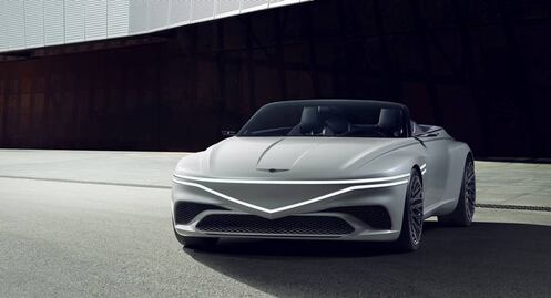 Este es el concepto del Genesis X Convertible 