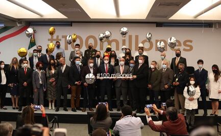 Cancillería festeja por 100 millones de vacunas anti-Covid que ya llegaron al país 