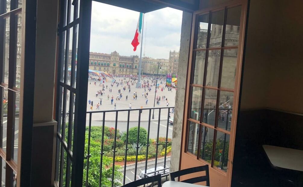 Las reservaciones ya se encuentran agotadas en las Terrazas del Centro Histórico Foto: Laura Arana