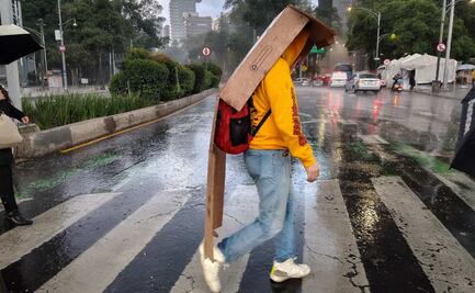 ¡Toma tus precauciones! Activan alerta amarilla por lluvias fuertes y granizo en 13 alcaldías de CDMX
