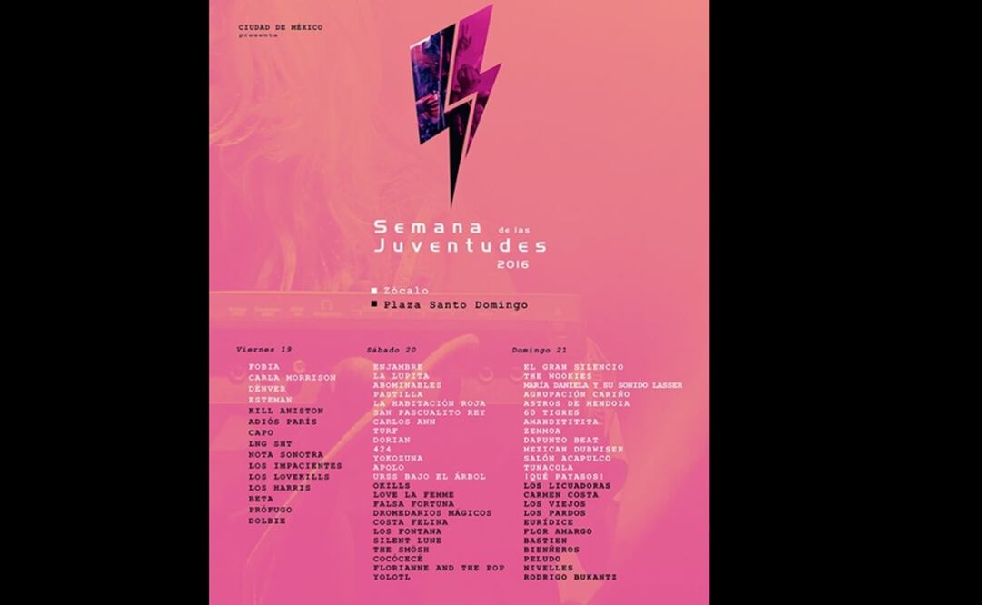 Hoy inicia la Semana de las Juventudes 2016