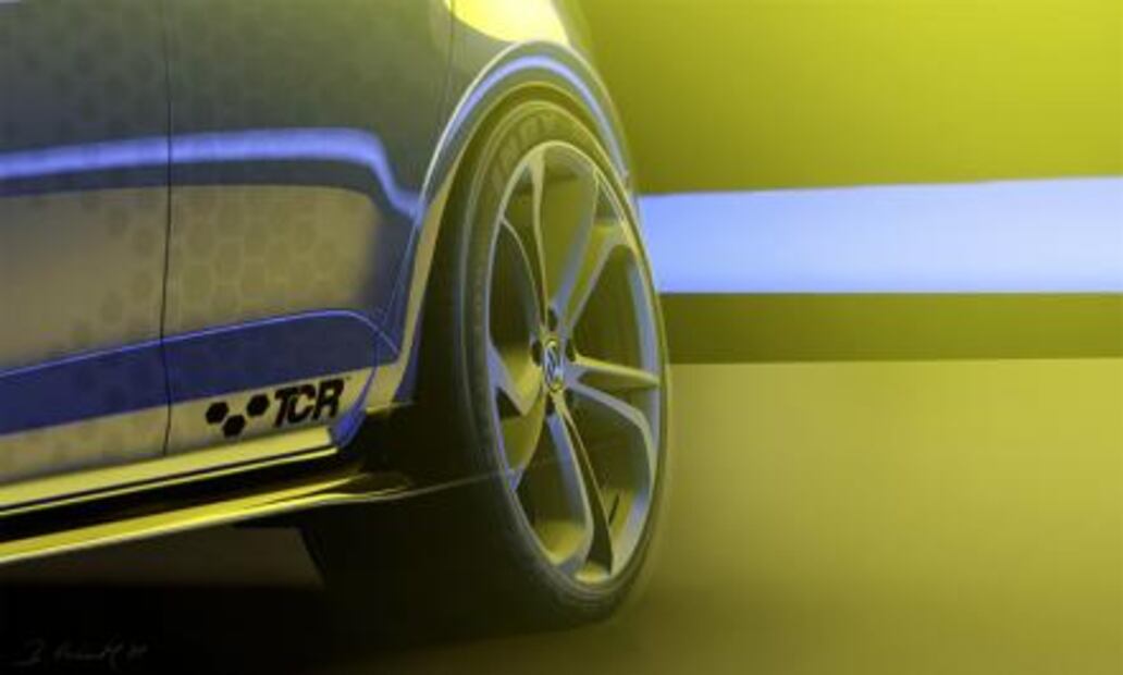 Volkswagen lanza primeras imágenes de Golf GTI TCR
