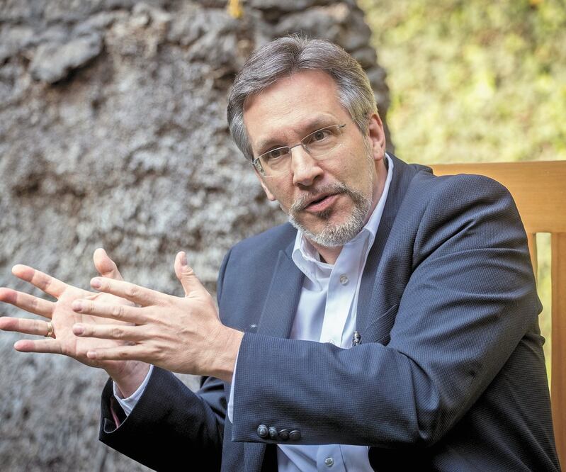 En la foto: John Ackerman Rose, Académico e investigador de la UNAM. GERMÁN ESPINOSA. EL UNIVERSAL