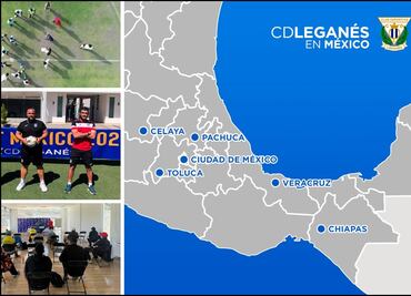 El Leganés de España busca talento de futbolistas en México