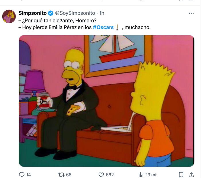 Los mejores memes que dejó la nominación de Emilia Pérez en los Oscars 2025. Foto: Captura de pantalla