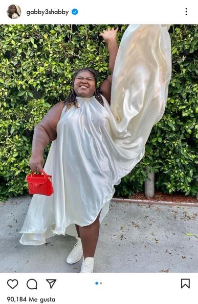 Protagonista de Precious recrea el emblemático look de Marilyn Monroe