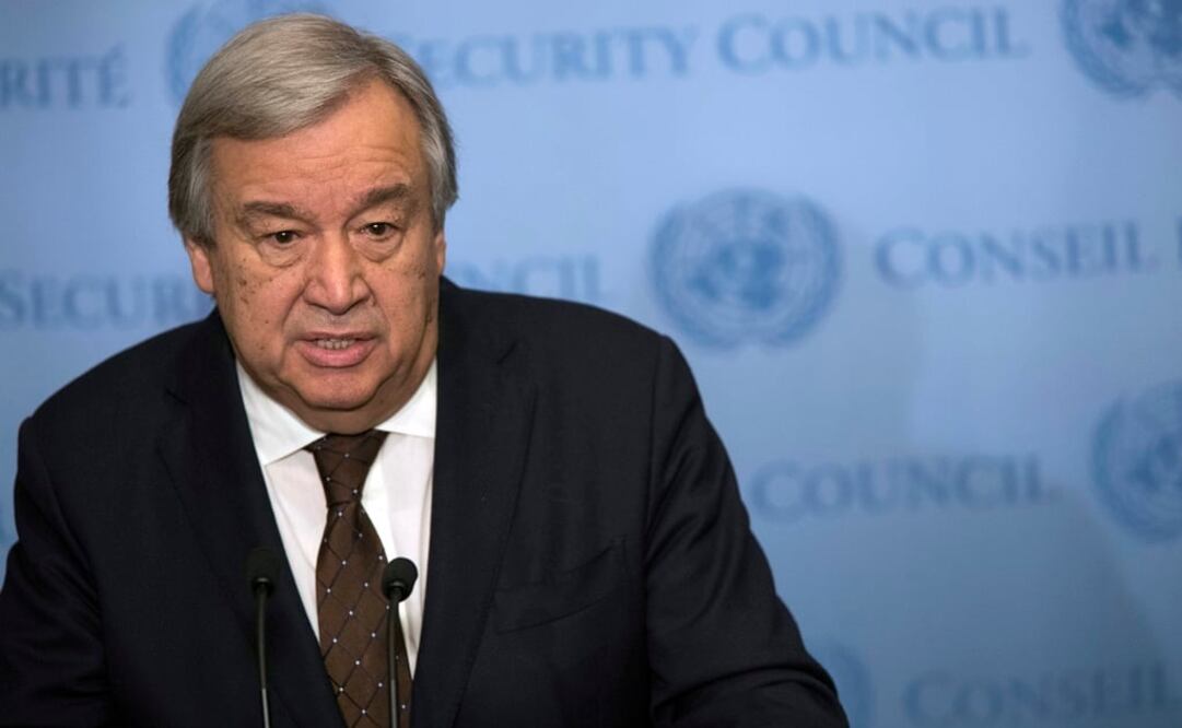 El secretario general de la ONU, António Guterres (Foto: AP)