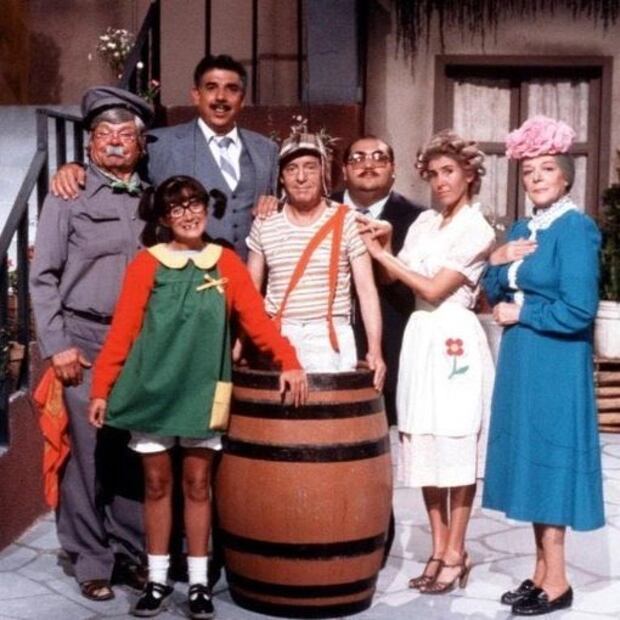 El Chavo del 8 y Don Ramón(Fuente Instagram @lavecindaddechespirito)