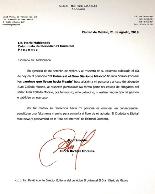 Caso Robles: los caminos que llevan hacia Meade