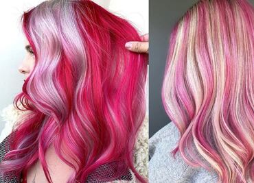 Candy Cane, el color de pelo más navideño