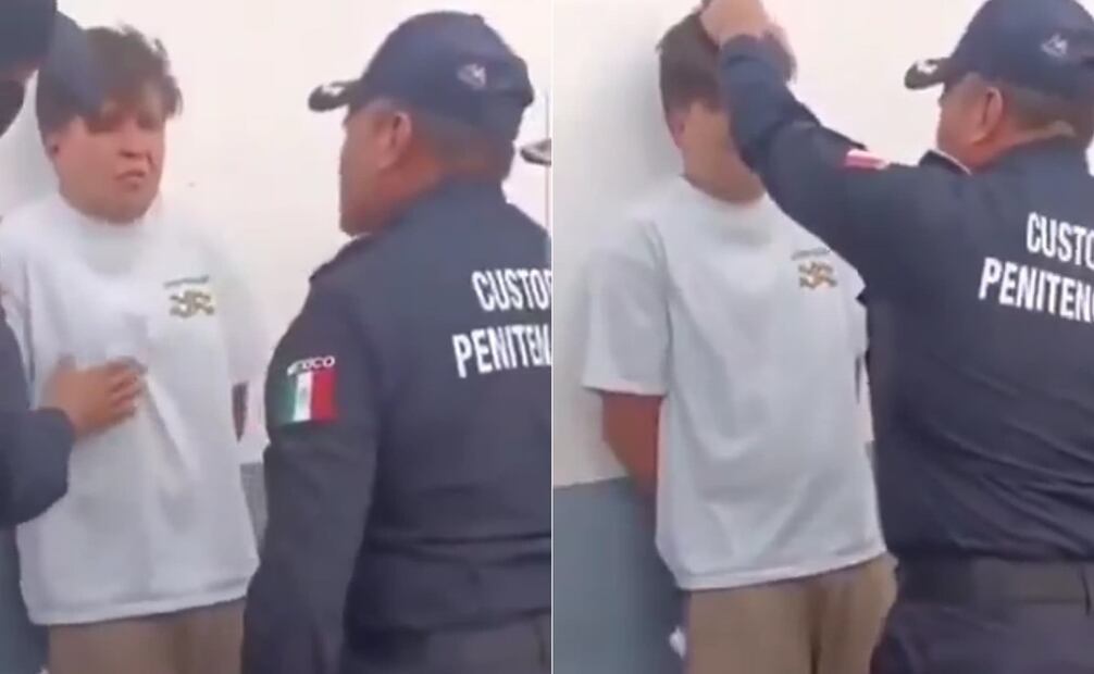Un video circuló en redes sociales donde se muestra a custodios del Penal de Barrientos agredir físicamente a “Fofo” Márquez. Foto: Captura de pantalla