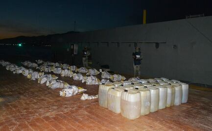 Incauta Marina más de 12 toneladas de drogas durante 2021