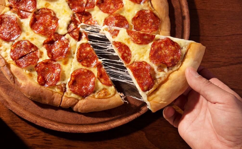 La pizza de pepperoni fue la más solicitada durante el debut de México en la Copa América. Foto: Freepik