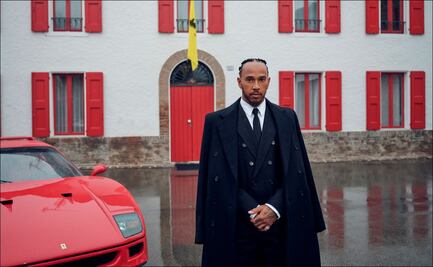 Lewis Hamilton vive su primer día como piloto de Ferrari; lo recibieron con su auto favorito