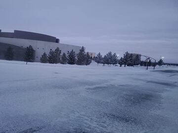 Nevada en Ciudad Juárez provoca temperaturas de hasta -11 grados
