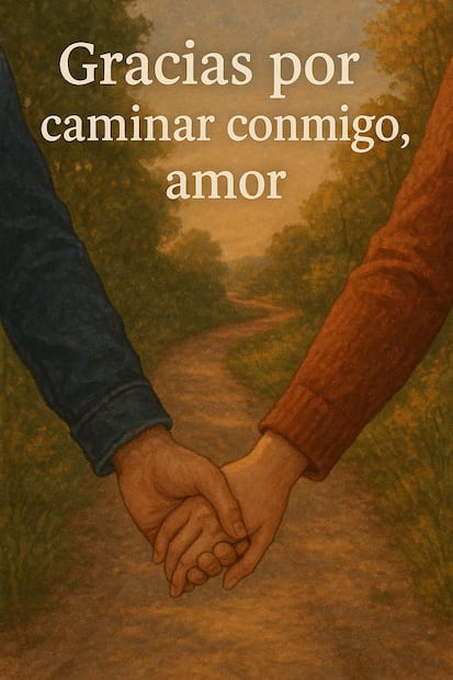 Imagen romántica. Foto: Creada con IA