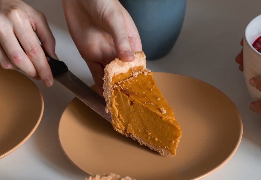 Tarta de calabaza.