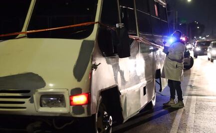 Pasajeros forcejean con ladrón y le dan golpiza; una mujer resultó baleada