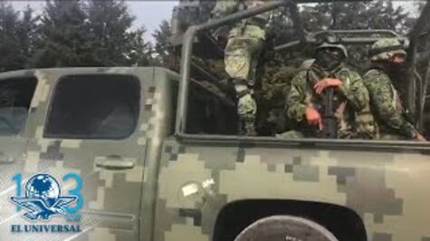  Policías y militares vigilan ductos de Pemex para evitar saqueo en Toluca