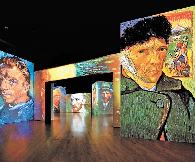 Van Gogh Alive The Experience se presentará al Monumento a la Madre, a partir del 20 de febrero de 2020. Foto: CORTESÍA Van Gogh Alive The Experience